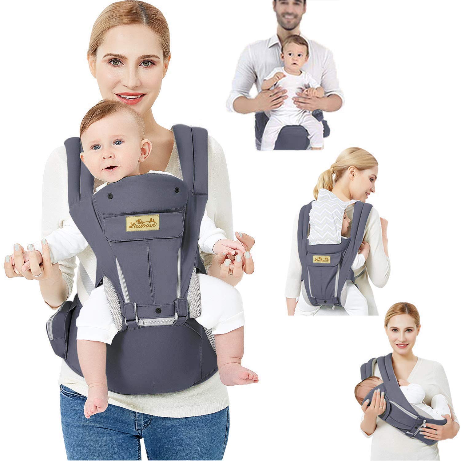 Buy Viedouce Infant Child Carrier with Seat Adjustable Belt Lightweight