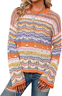 Women's Sweatshirt Long-sleeved Shirt Hoodie Knit Sweater Sexy Sweatshirt Long-sleeved Shirt Top Loose Sweater Tops S-XL