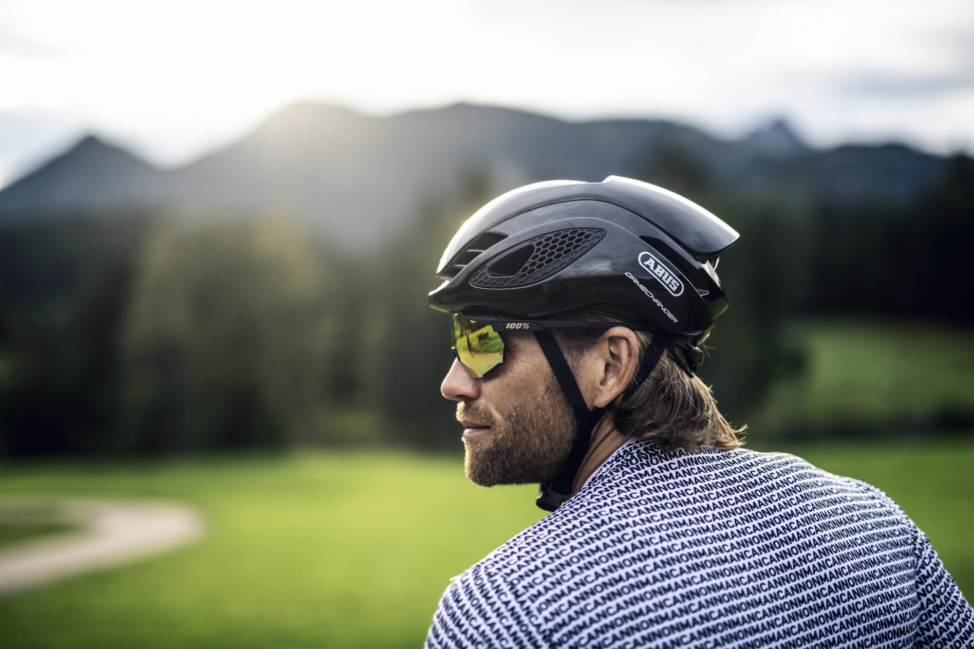 ABUS Casco da bici da strada GameChanger - Casco da bici aerodinamico con proprietà di ventilazione ottimali per uomini e donne | Casco bici con cinghie aerodinamiche, sistema di raffreddamento, supporto occhiali, regolazione