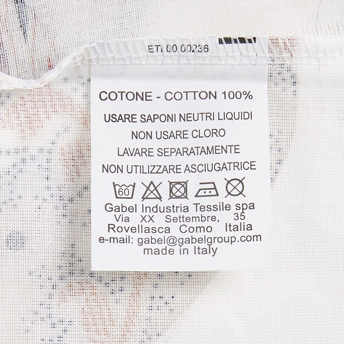 Gabel Completo Letto, Blu Wonderland, Matrimoniale