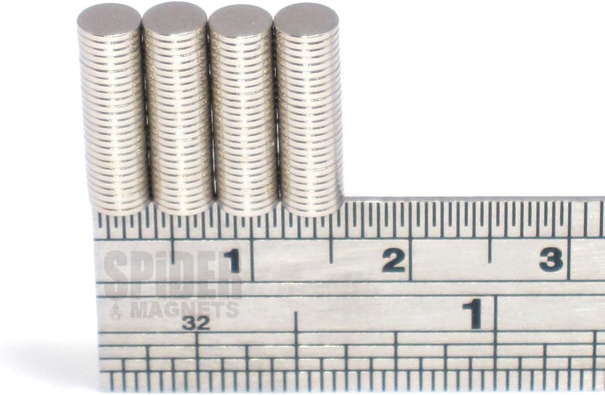 Ltd 100 Neodymium Disc Magnets 4X0.5 mm Craft Tiny Thin Round Magnet 4mm diameter x 0.5mm
