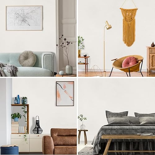 Miniatura 6 de WADILE - Papel pintado despegar y pegar 15.9 x 196.8 pulgadas, papel de contacto extraíble para armariosencimeras impermeable, papel de pared para