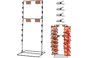 ODOXIA Chip Rack Display Stand: Organize Your Snacks with Style