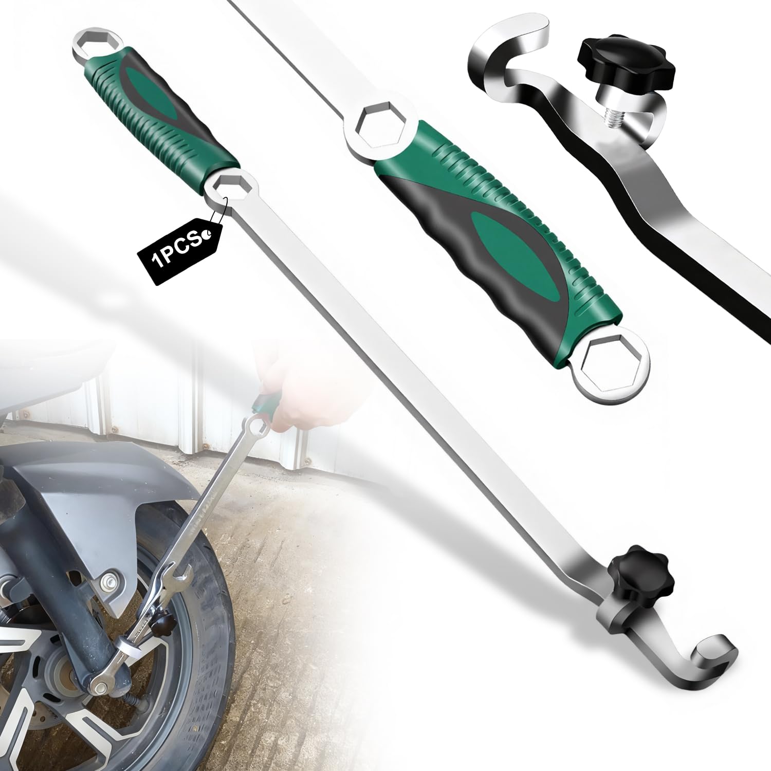 40cm Barra extensora para Llaves de Carraca Llave de Extensión Compensada Wrench Extender profesional para llaves Wrench Extension compatible con Llave Carraca para el mantenimiento automotriz