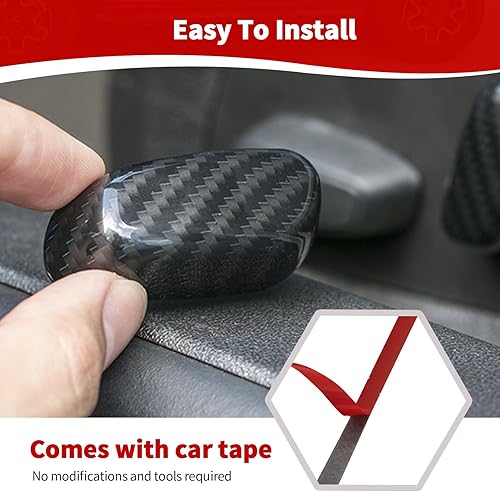 Miniatura 5 de RT-TCZ Cubierta de fibra de carbono para Chevrolet Camaro 2017-2023 Accesorios interiores de fibra de carbono para Chevy Camaro 2017-2023 4 piezas