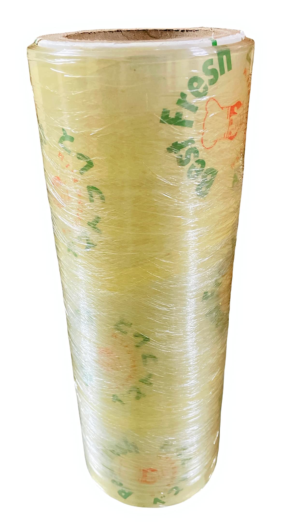 Wrap On 1.5kg Biodegradable Cling Transparent Wrap for Food Wrapping, Perfect Bio Cling roll for Kitchen, Leftover Foods, Roti, Sandwich, Salad, Roll, Super Saver Jumbo Roll Pack (Pack of 1)