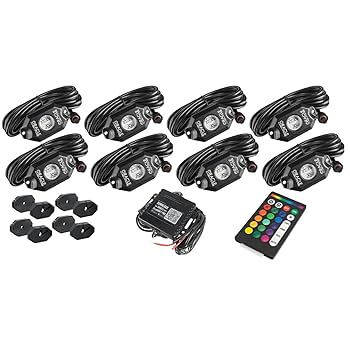 Amazon.com: ORACLE Lighting 5819-333 Set of 8 ColorSHIFT