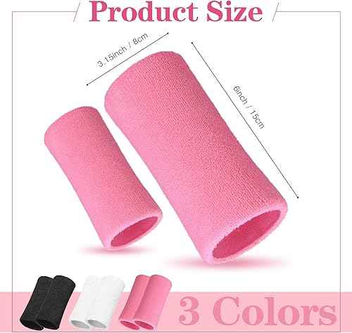 Miniatura 3 de WILLBOND Pulseras de 6 pulgadas para competiciones deportivas de París, suministros deportivos largos, banda elástica atlética para gimnasio, tenis,