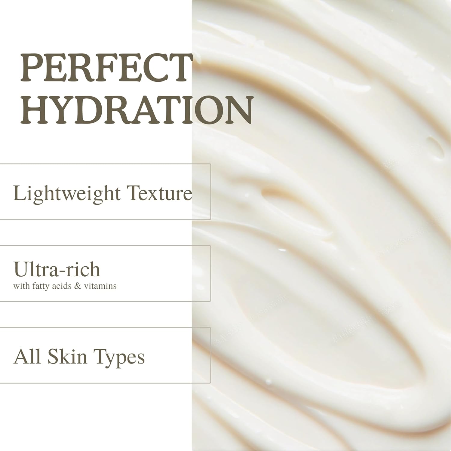 Whipped Tallow Cream | 4oz Fragrance-Free Face & Body Moisturizer | Rich in Essential Fatty Acids & Vitamins A, D, E, K | Made with Collagen