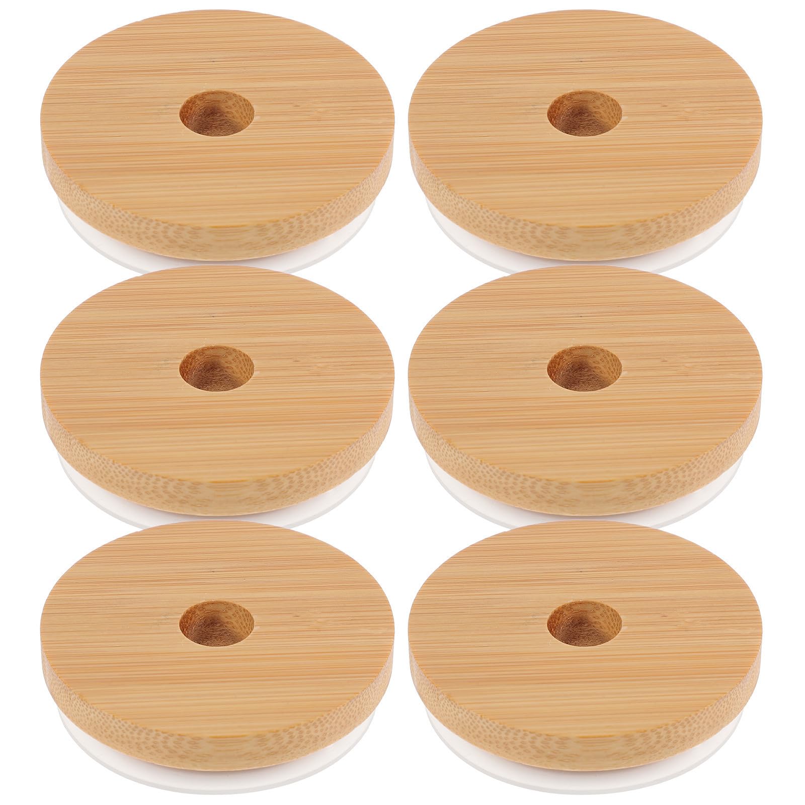 Tapas de madera para frascos de boca regular ideales para cócteles en barra y bar