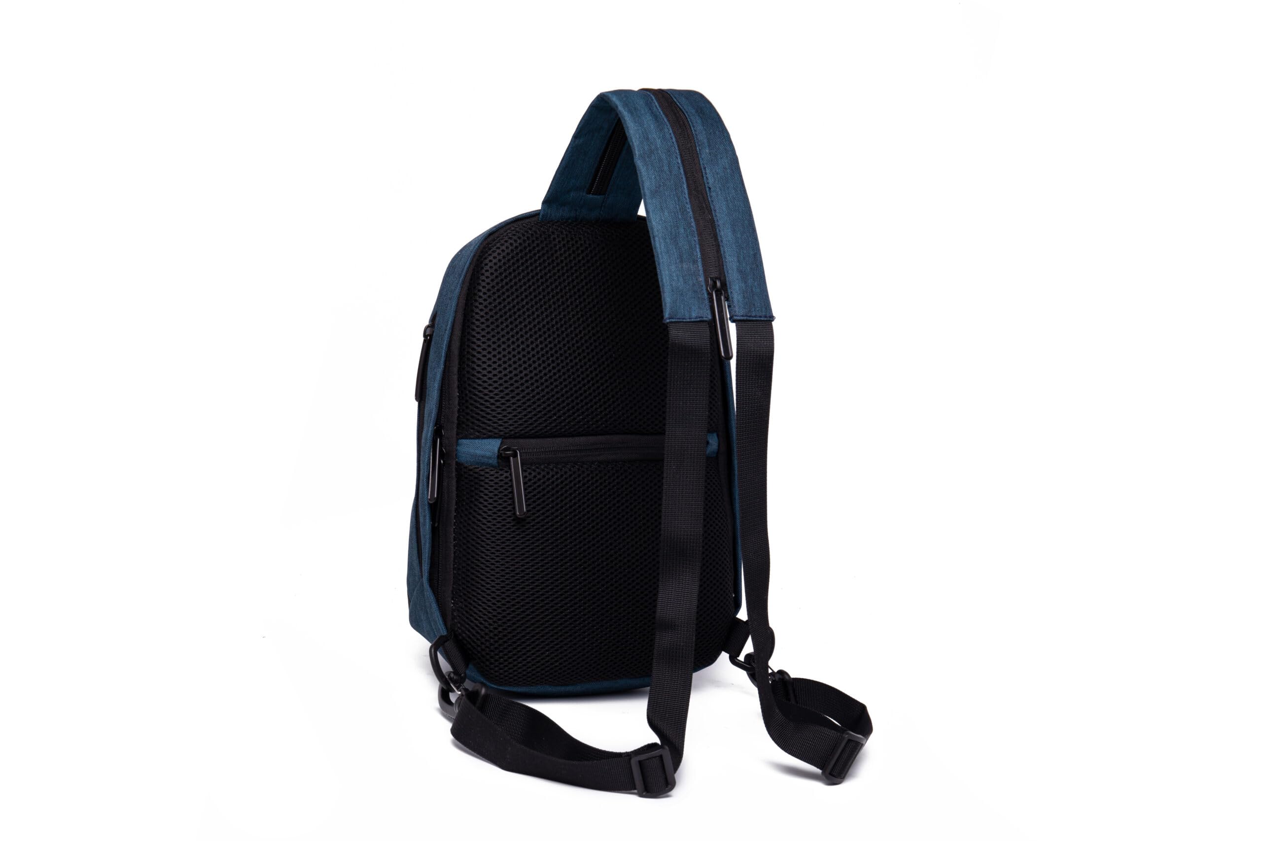 EPTAGON Sacoche antivol Mini Premium Ne craignez plus la jungle urbaine avec notre sacoche transformable antivol et connectée. Mini Premium vous accompagne partout. (Bleu Cobalt)