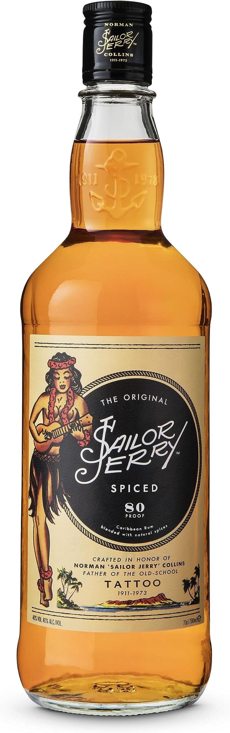 The Original Sailor Jerry Spiced Rum, 70cl