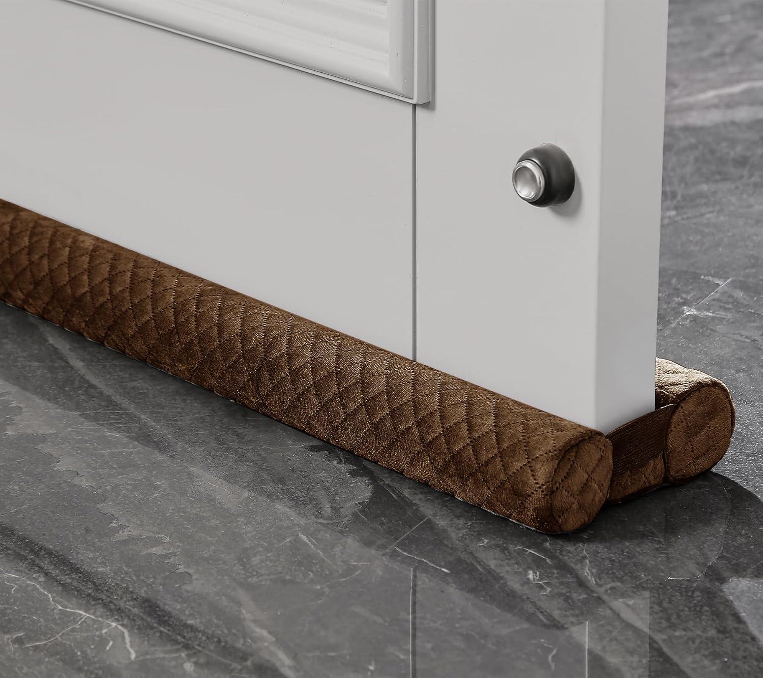 Ciieyuo® All-Weather Door Draft Stopper – Universal Under Door Seal & Sound Proofing Strip | Blocks Drafts, Light, Odors | Works on Windows, Garage, RV Doors