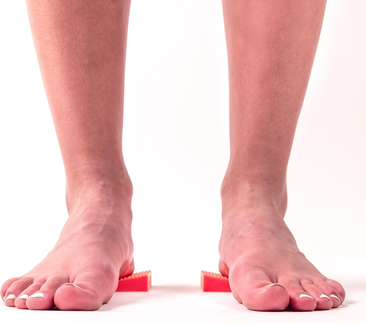 Naboso Foot Wedges - Toe & Heel Foot Wedge Set for Activation, Balance & Posture | Includes 2 Toe & 2 Heel Wedges | Textured Silicone for Sensory Stimulation