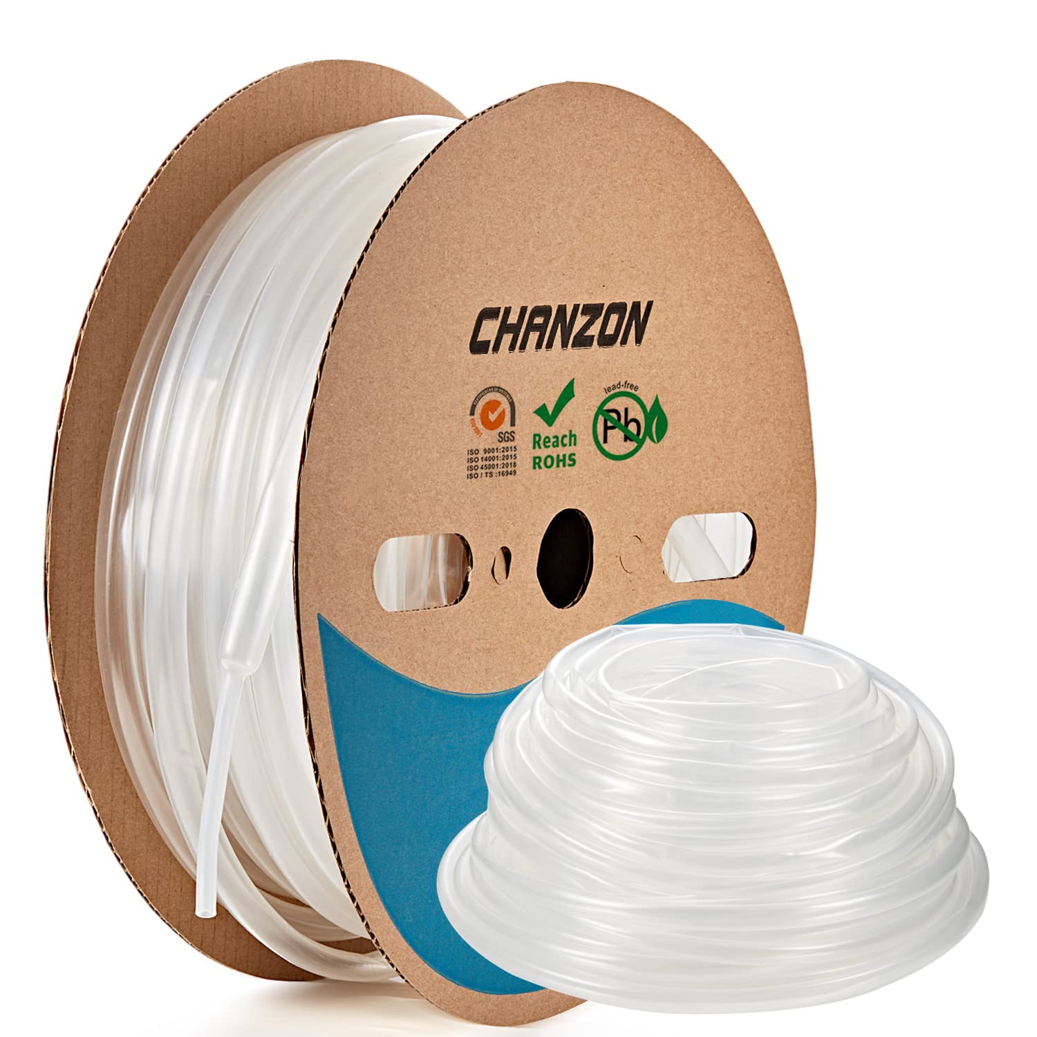 Chanzon 3:1 Ratio - 80ft Roll - Heat Shrink Tubing 5/16" (7.9mm) Clear