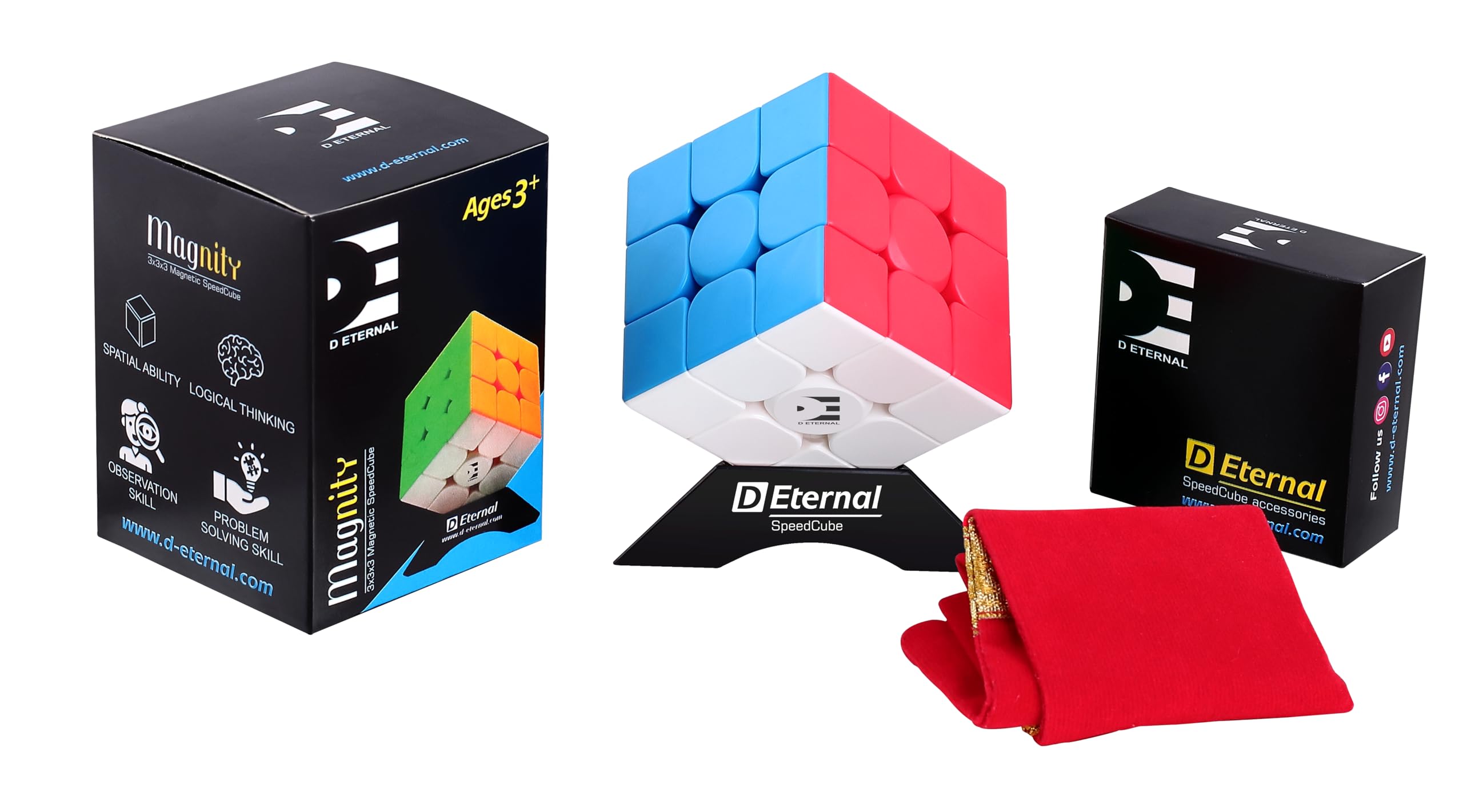 D ETERNAL Magnity 3M Magnet Cube 3x3 (Magnetic) Stickerless Magic Speed Cubic Puzzle Game for Kids Boys & Girls, Multicolor (B0BWFPGHTH) Amazon Price History, Amazon Price Tracker