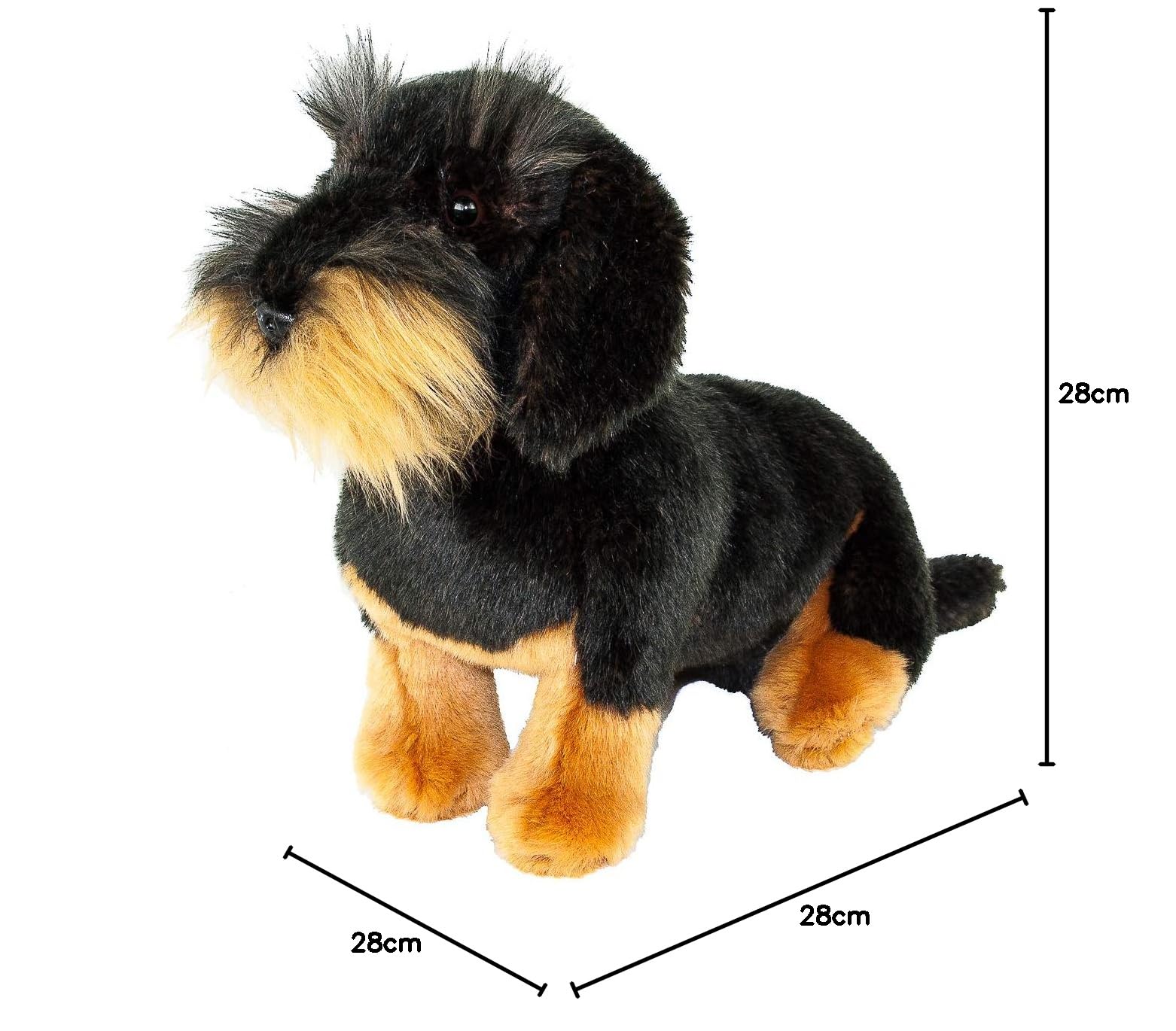 Teddys Rothenburg Kuscheltier Rauhaardackel sitzend schwarz/braun 28 cm Plschdackel Uni-Toys: Amazon.de: Spielzeug Teddys Rothenburg Kuscheltier Rauhaardackel sitzend schwarz/braun 28 cm Plschdackel Uni-Toys: Amazon.de: Spielzeug