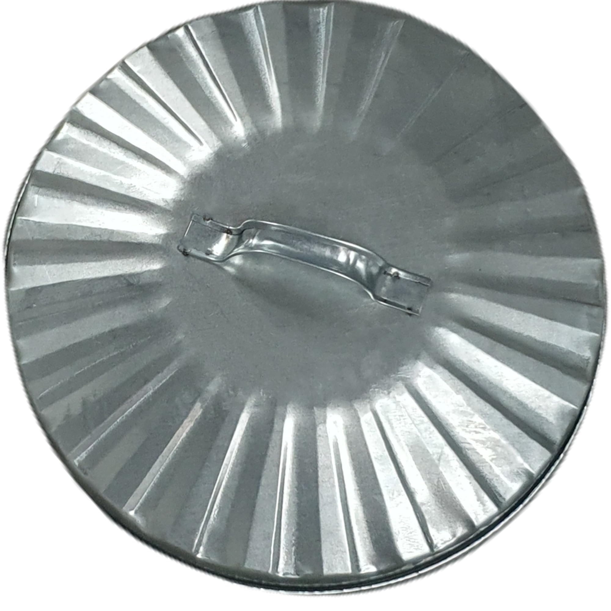 Replacement Metal Bin Lid for 40L 45L & 50L Litre Steel Bin Ideal for Garden Bins Dustbins 14 Inch Retro Metal Bin Lid 380mm Manual Lift Off - UK Made