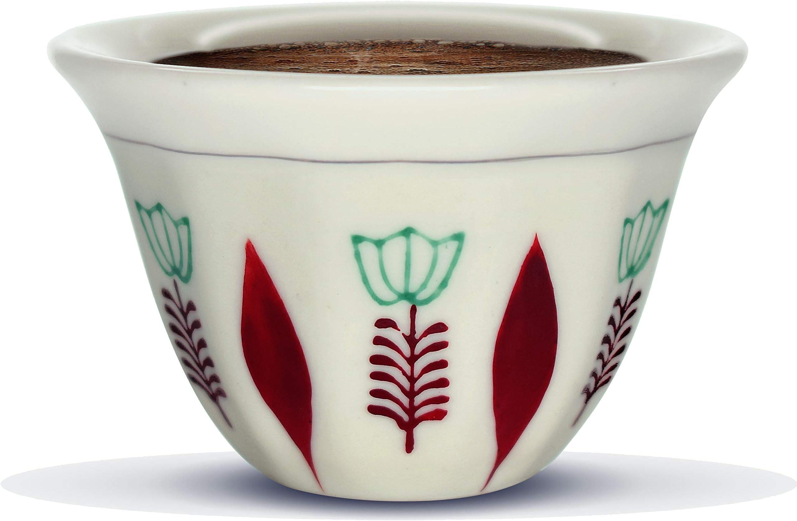 Traditional Lebanese Coffee Cups - Chaffeh Set of 6 Pieces