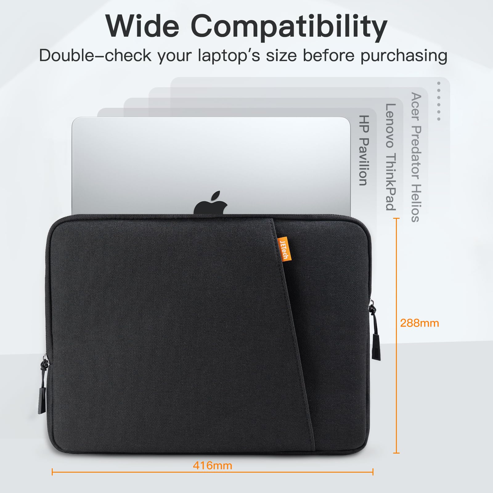 Amazon.com: JETech Laptop Sleeve for 16-Inch MacBook Pro (M1-M5