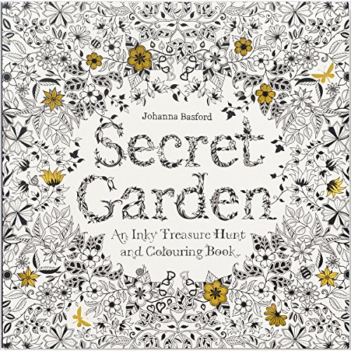 Secret Garden: An Inky Treasure Hunt and Coloring Book