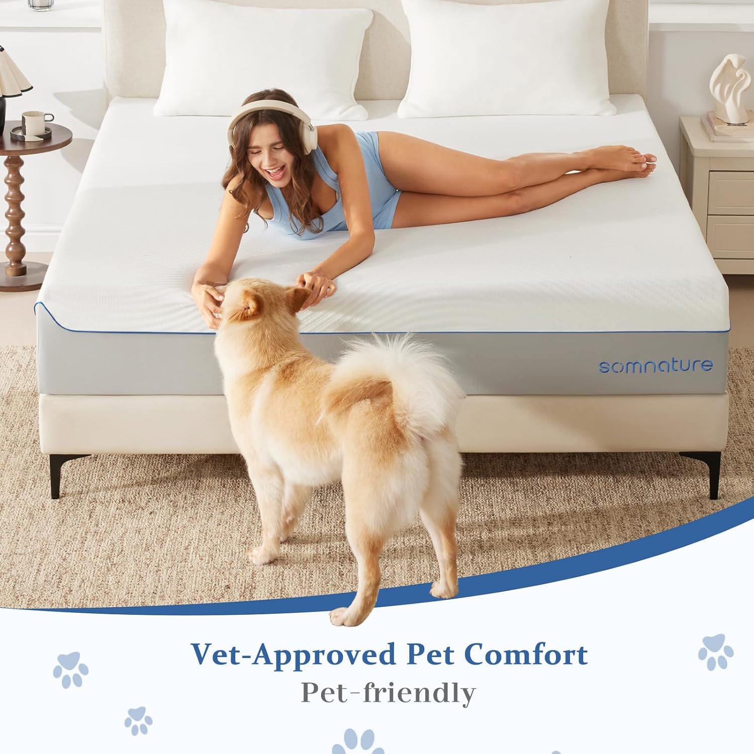 Twin Mattress in a Box, 12 Inch Cooling Gel Memory Foam Mattress for Pressure Relief & Deep Sleep, Medium Firm with Motion Isolation, CertiPUR-US Certified, Fiberglass Free