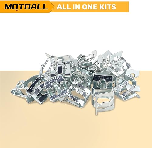 Miniatura 7 de MOTOALL 25 clips de moldura interior GM 15748479 1/2 "x 5/8" para automóviles y camiones GM 1994-2017