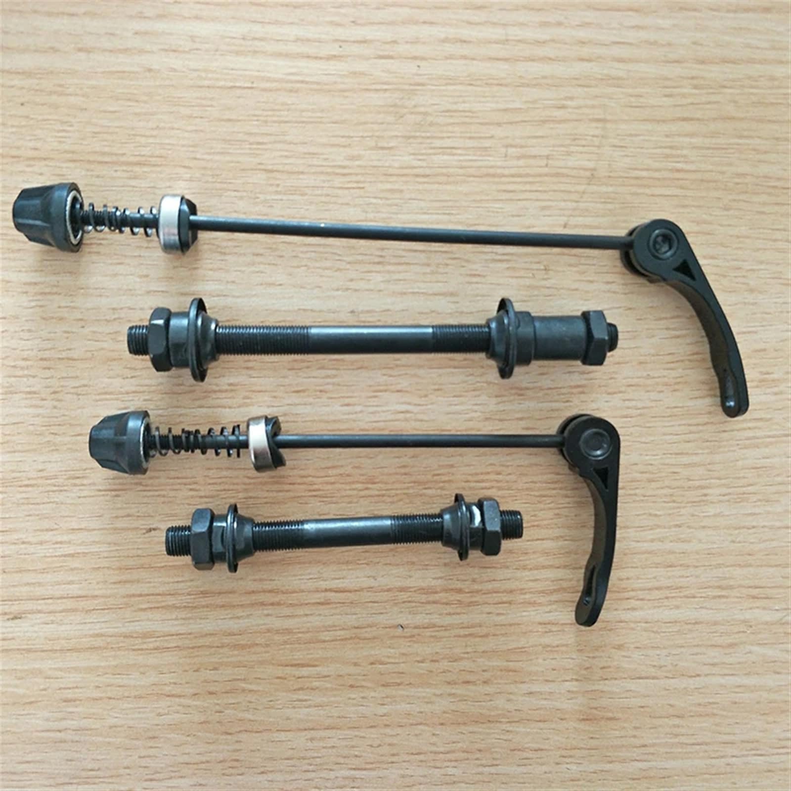 Schnellspanner Fahrrad,Schnellspanner Hohlwelle Mountainbikes Fahrrad Schnellspannstange + Vorder-/Hinterachse Set Teile