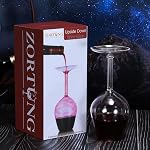 Upside Down Wine Glass Unique & Funny Wine Glasses Gifts for Women & Men | Novelty Inverted Wine Glass,Perfect for Birthday Wedding Holiday Parties & Bar Decor,Gag White Elephant Gift for Wine Lovers