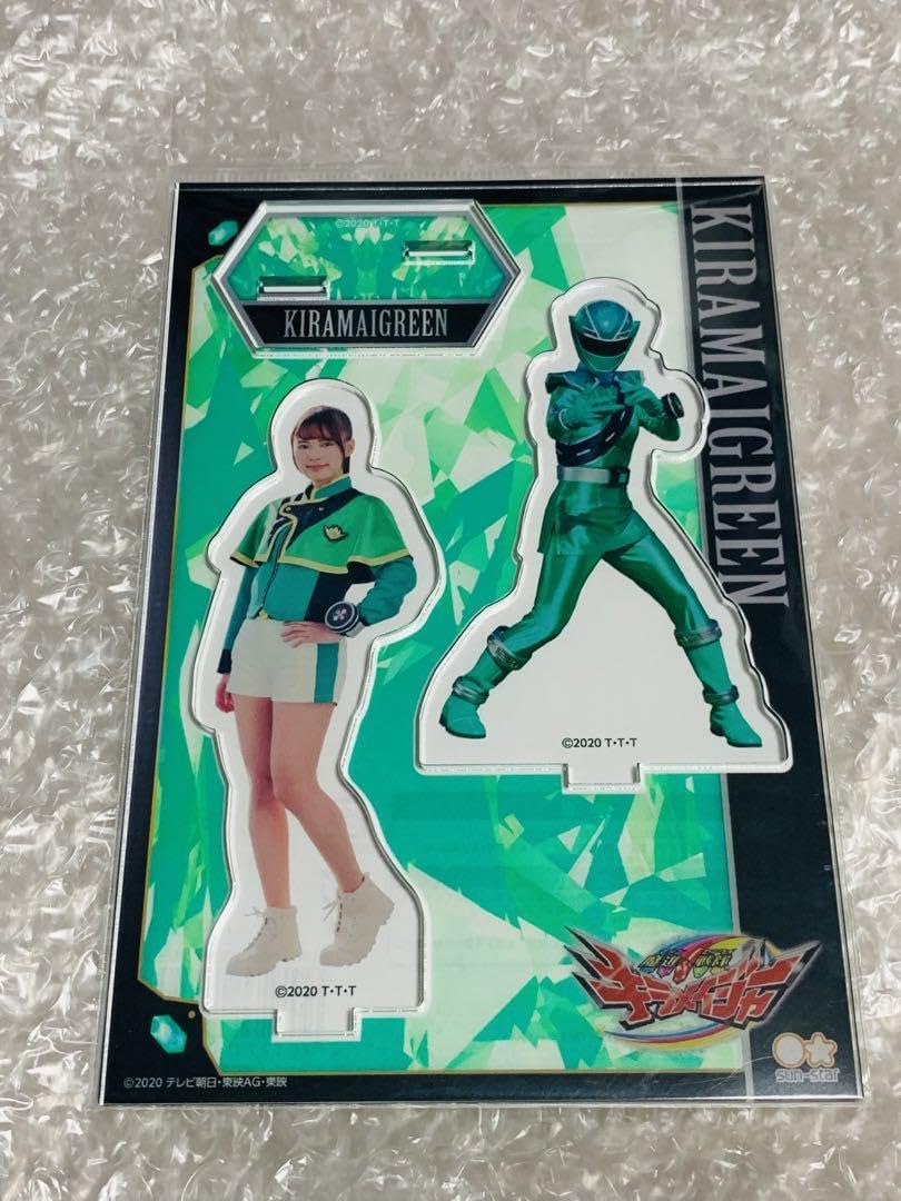 Amazon.co.jp: キラメイジャー キラメイグリーン速見瀬奈アクリル