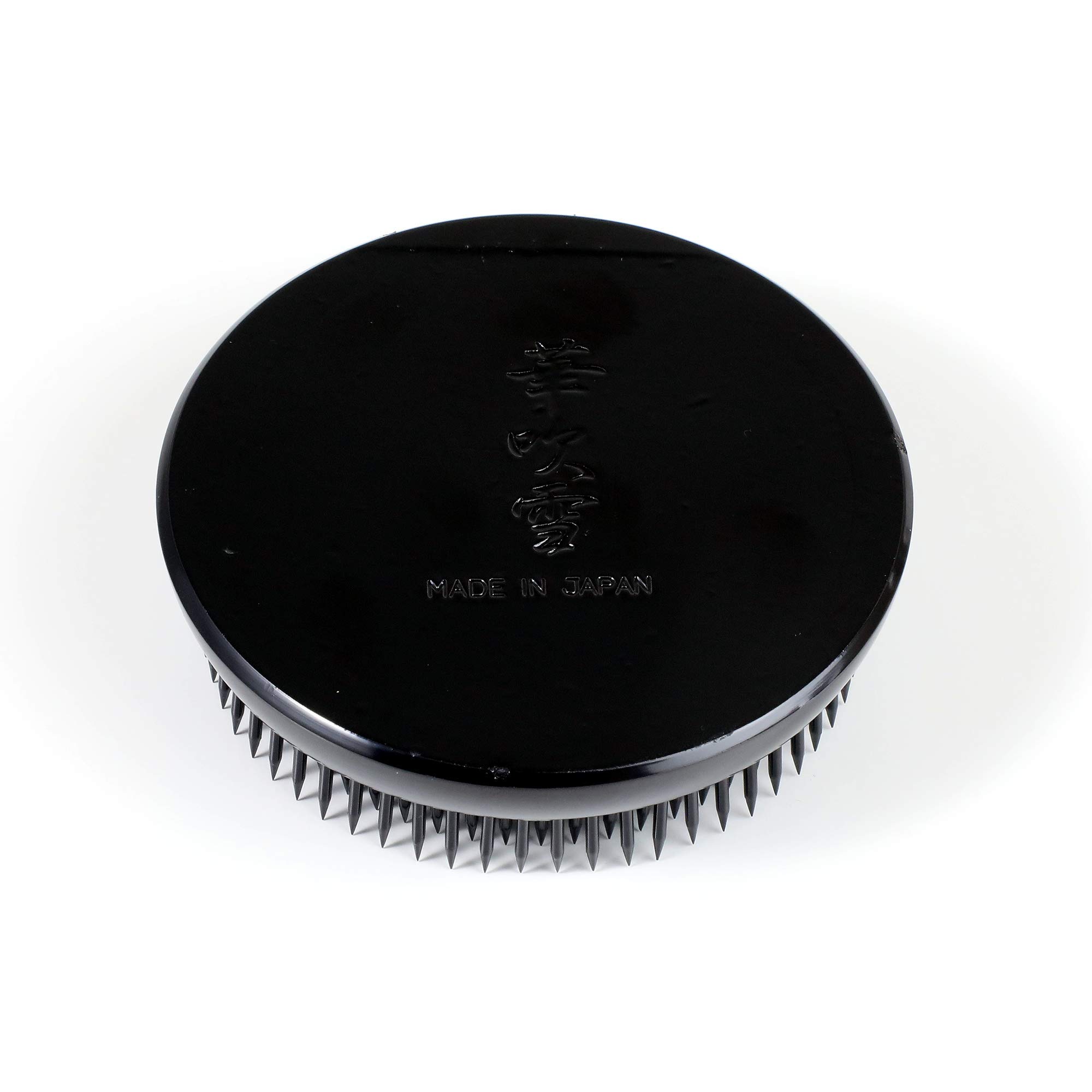 Wazakura Kenzan per Ikebana Nero 61mm, Cuscino per Spilli Floreali Rotondo, Accessori per l'Arrangiamento Floreale Giapponese Pin Frog - Kenzan Nero Rotondo 61mm