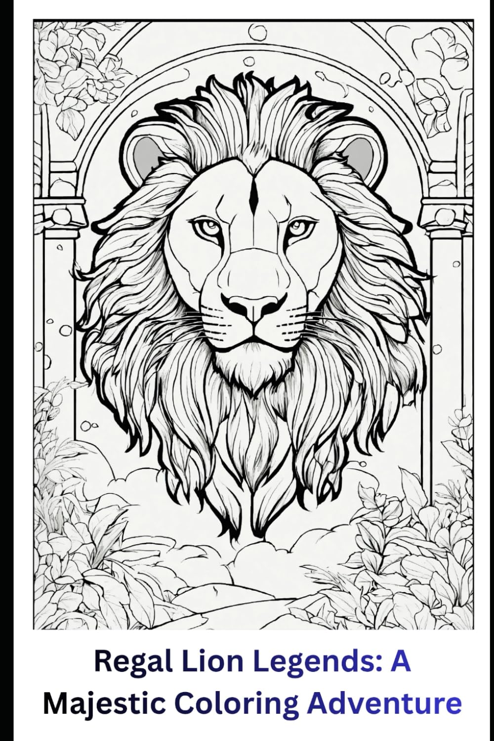 Regal Lion Legends: A Majestic Coloring Adventure: 30 Powerful Lion Illustrations for Relaxation, Creativity & Mindful Coloring