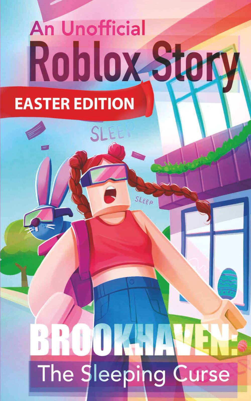 Unofficial Diary of a Roblox Noob: Brookhaven - The Sleeping Curse (Book 12) (Diary of a Roblox Noob - Unofficial Roblox Book Series for Kids)