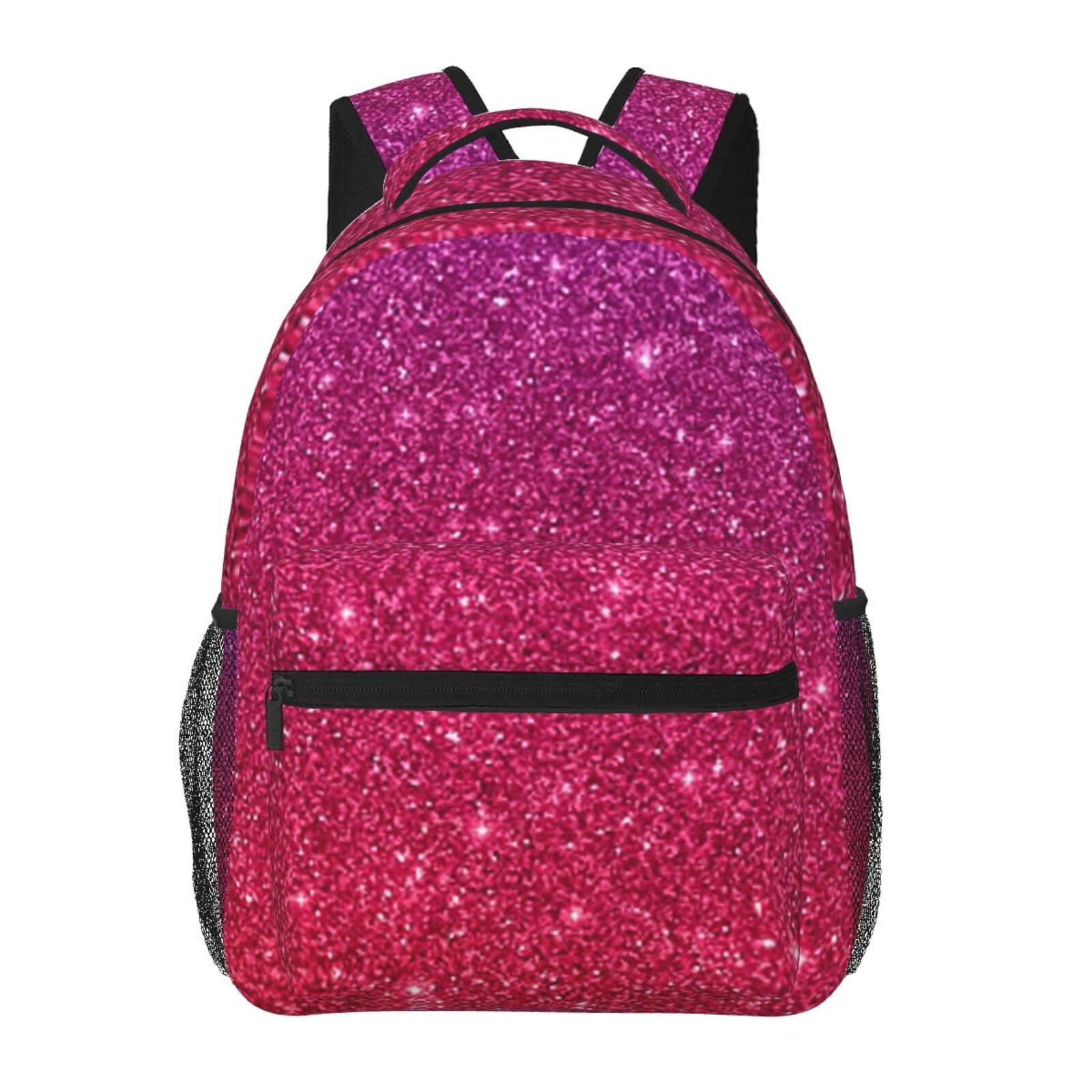 Gradient Sequin Sparkle Backpack for school Lightweight Travel Daypack Bag Large BookBag for Kids Boys Girls teacher gifts