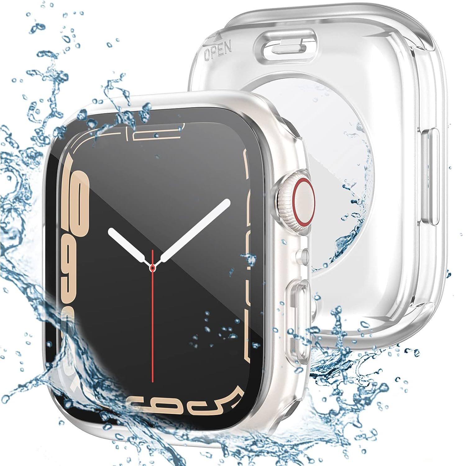 Amazon.co.jp: YOFITAR for Apple Watchケース 防水 45mm 44mm 41mm 