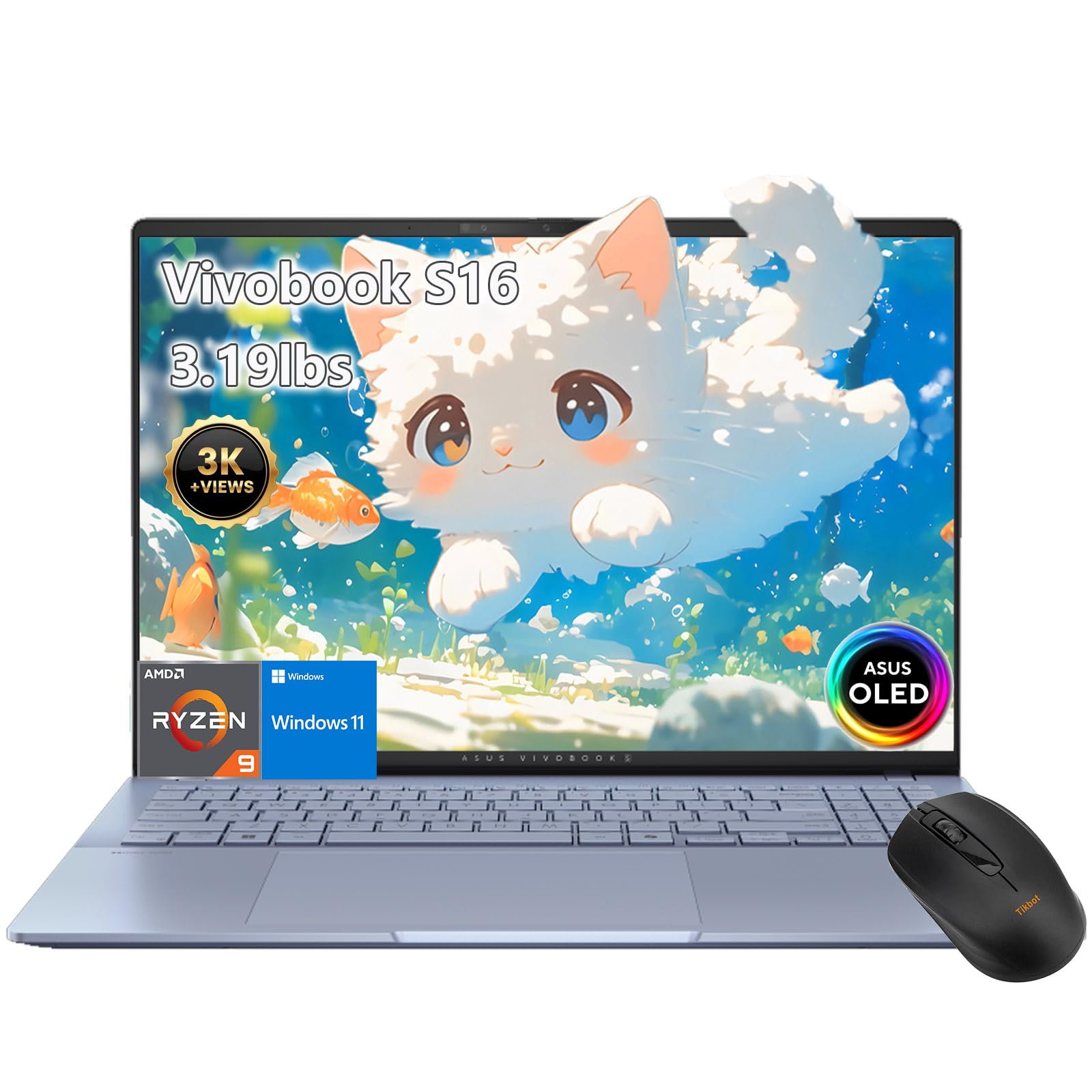 ASUS Vivobook 16GB ほぼ新品 Ryzen ノートパソコン Amazon.com: ASUS Vivobook 16 Laptop 2023, 16 inch Display, AMD