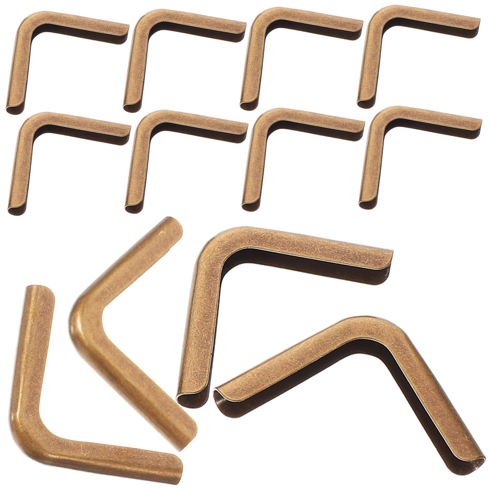 SEWACC Metal Book Corner Protectors 22mm 100pcs Set for Scrapbooks Albums Picture Frames