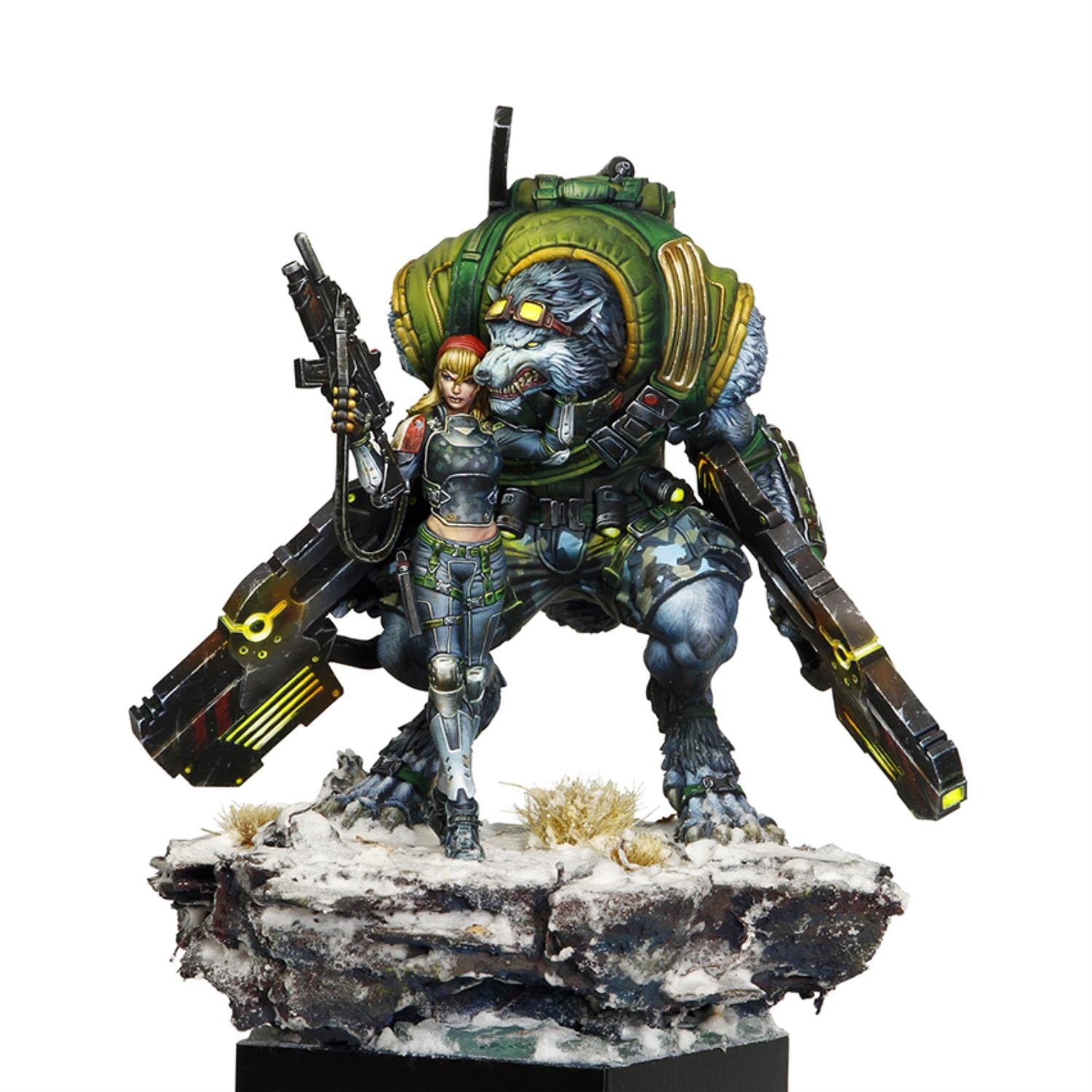 1/24 Ancient Warrior Stand (Senza Base) Kit Modello in Resina smontato Non Verniciato
