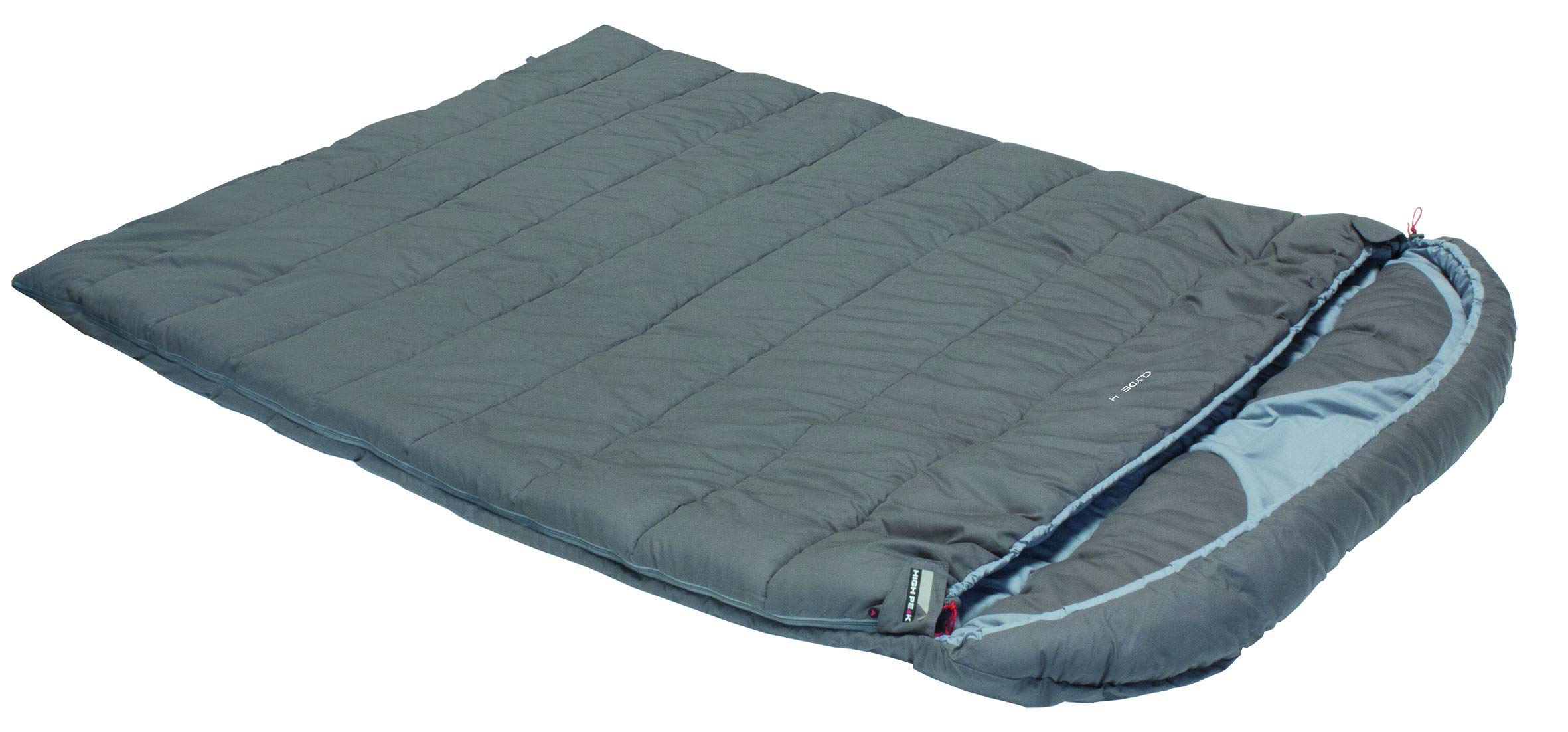High Peak Clyde 4 Sac de couchage Mixte Adulte, Gris