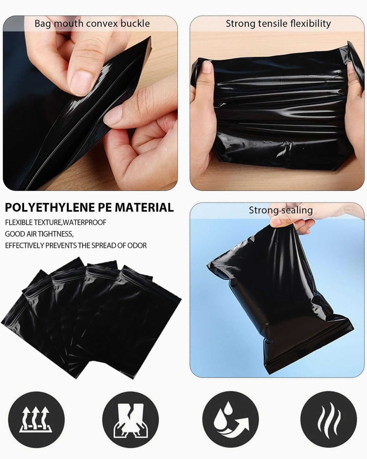 Bolsas higiénicas para compresas sanitarias - 100pcs bolsas higiénicas,bolsas de higiene femenina,bolsas de eliminación de compresas sanitarias,dispensadores,sellables y evitan olores