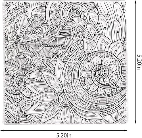 Miniatura 2 de Threetols Datura - Sellos transparentes de fondo de flores para hacer tarjetas, sello de goma transparente floral, hojas y plantas, para decoración