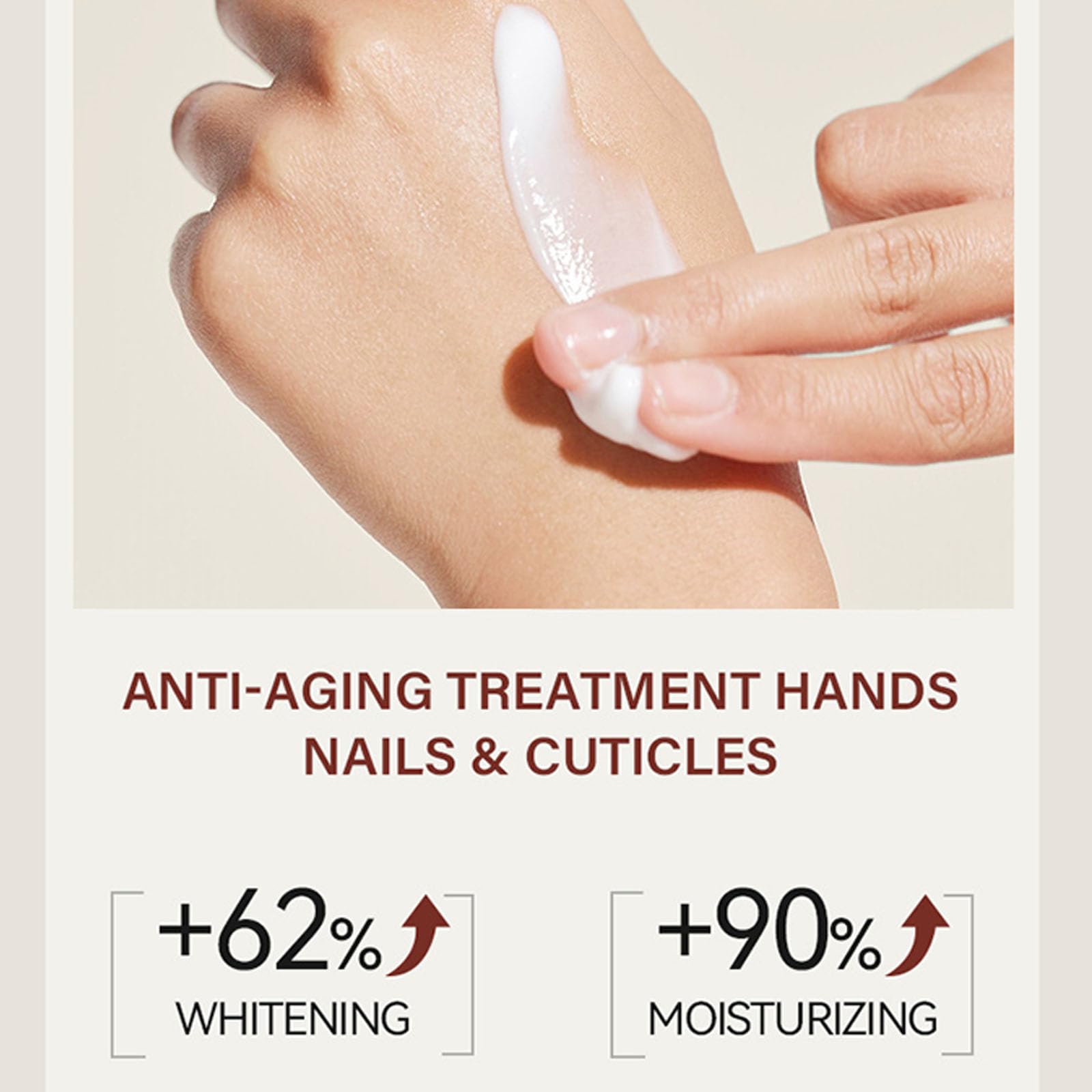 Retinol Anti-Aging Hand Cream,Relief Intense Moisture Hand Cream,Instantly Quenched, Soft & Supple Hands - Image 3