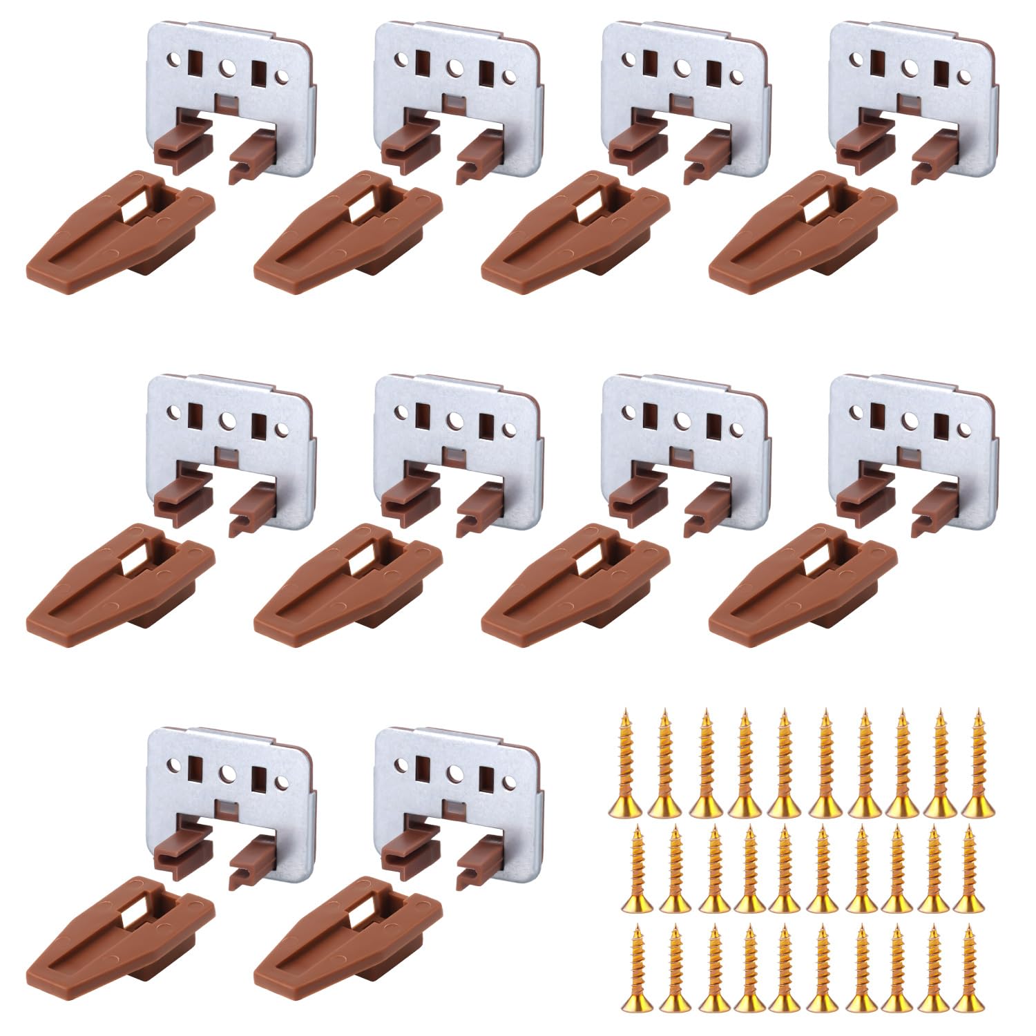 Réparer un tiroir cassé avec le lot de 10 glissières pour Kenlin Rite Trak 1