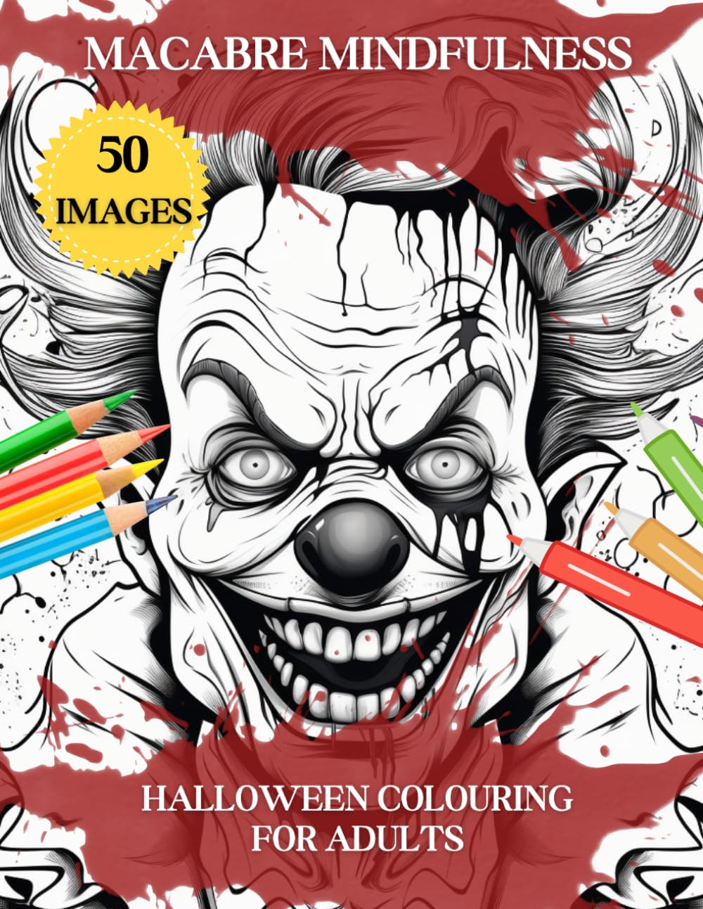 Macabre Mindfulness: Halloween Colouring for Adults