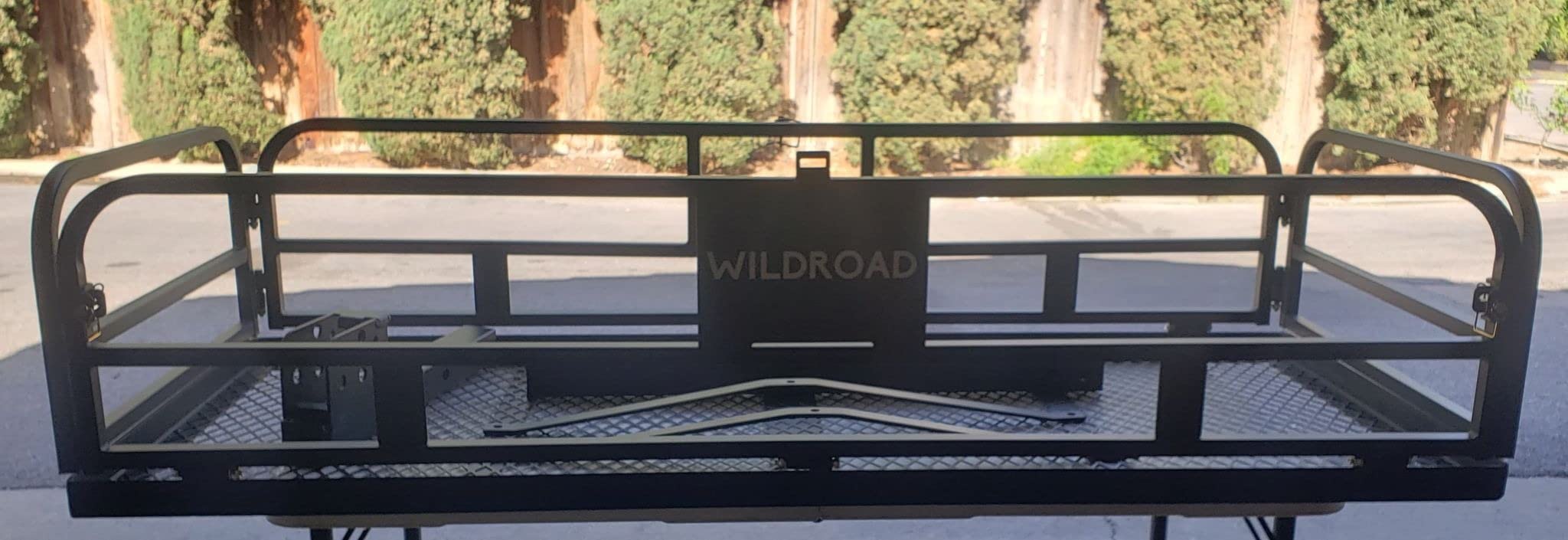 38/mo Finance Wildroad Hitch Mount Cargo Carrier Basket 500 LBS