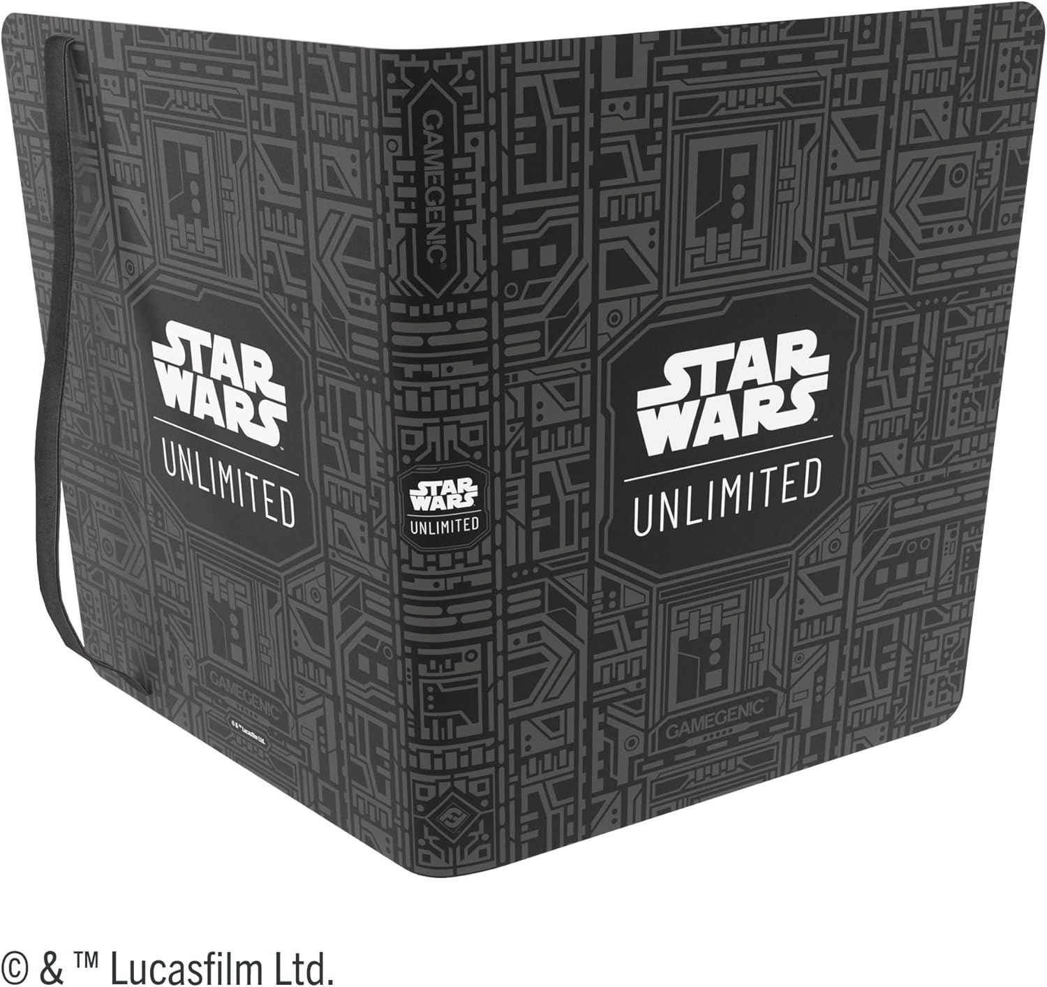 Star Wars: Unlimited Casual Album 18-Pocket - Holds 360 Double-Sleeved Cards, Side-Loading Pockets & Elastic Strap, Officially Licensed Accessory, Unlimited Pattern Design, Made by Gamegenic