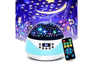 MOKOQI Night Light Projector: Dreamy Starlit Nights with Calming Sounds