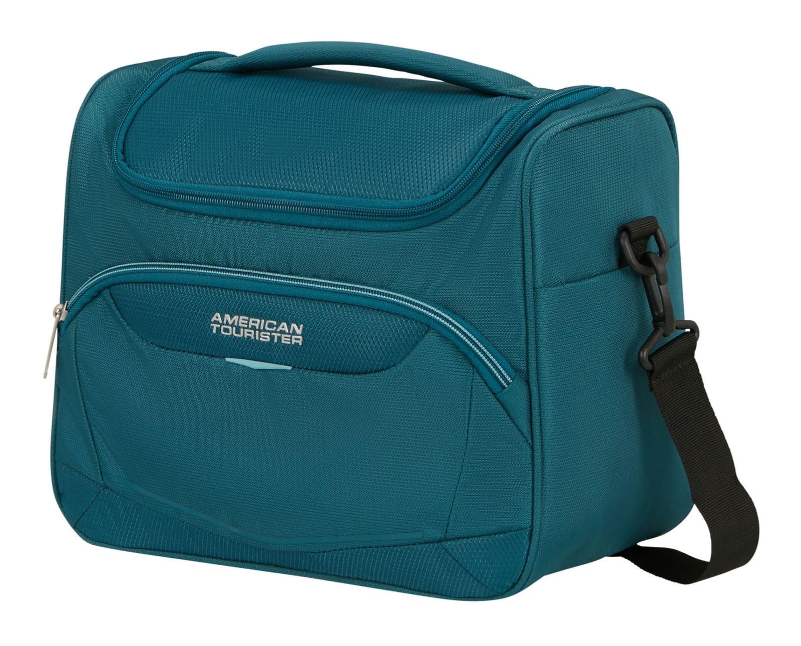 American Tourister borsa trucco Summerride Beauty Case Totally Teal petrolio