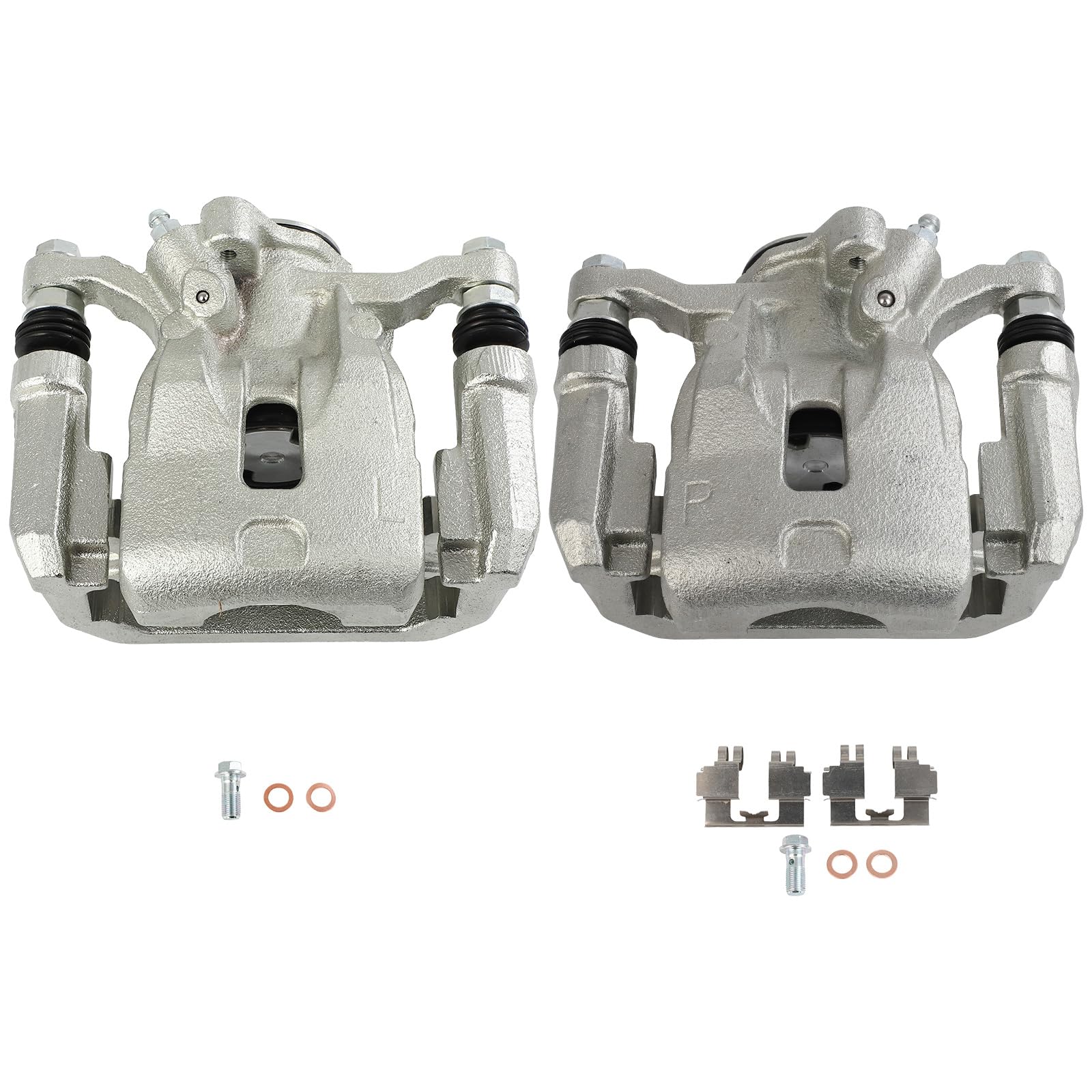 SCITOO Rear Driver &amp; Passenger Side Disc Brake Calipers 19B7431 19B7430 Compatible For Mazda For CX-5 2016-2024,With Bracket 2PCS