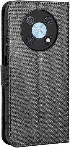 Miniatura 3 de Funda de piel sintética para Huawei Nova Y90, funda con tapa para Huawei Nova Y90  Enjoy 50 Pro CTR-AL00, color negro